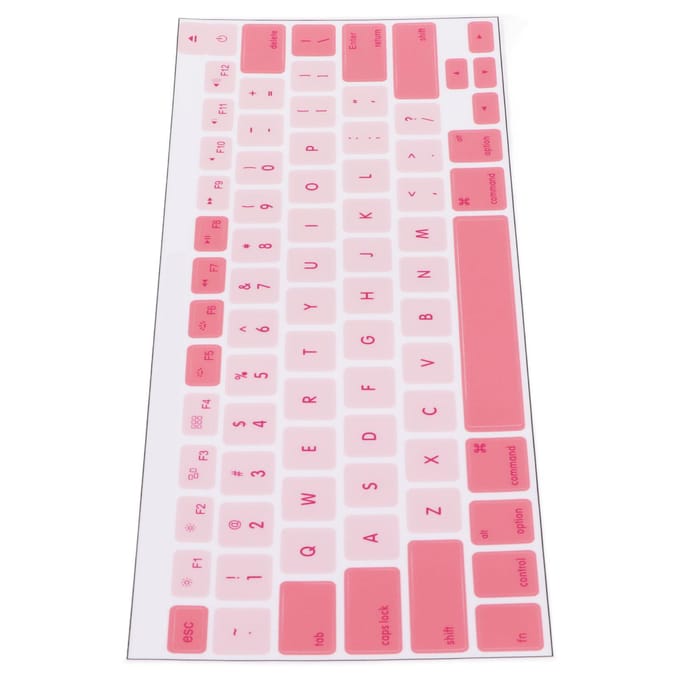 Universele Toetsenbordstickers Vervanging PVC Engelse Toetsenbordsticker voor IOS A1466 A1278 A1298 white
