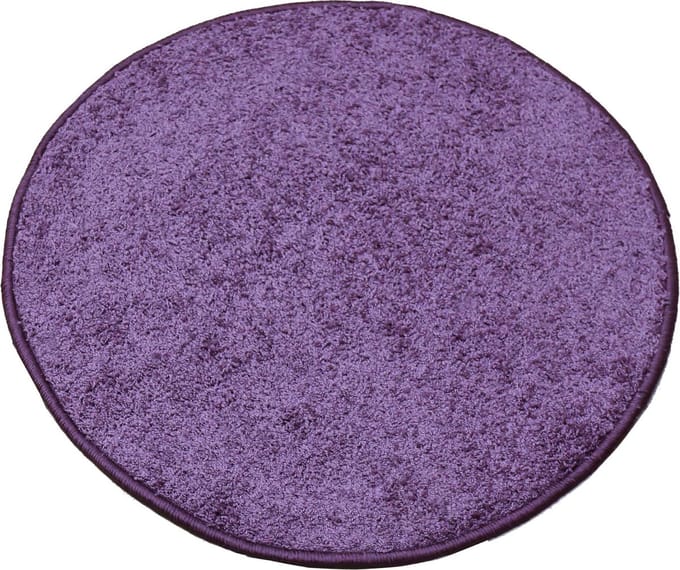 Karpet Batan - Paars - 67 cm Rond
