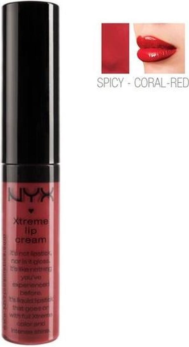 NYX Xtreme Shine Lip Cream Liquid Lipstick - XLC03 Spicy