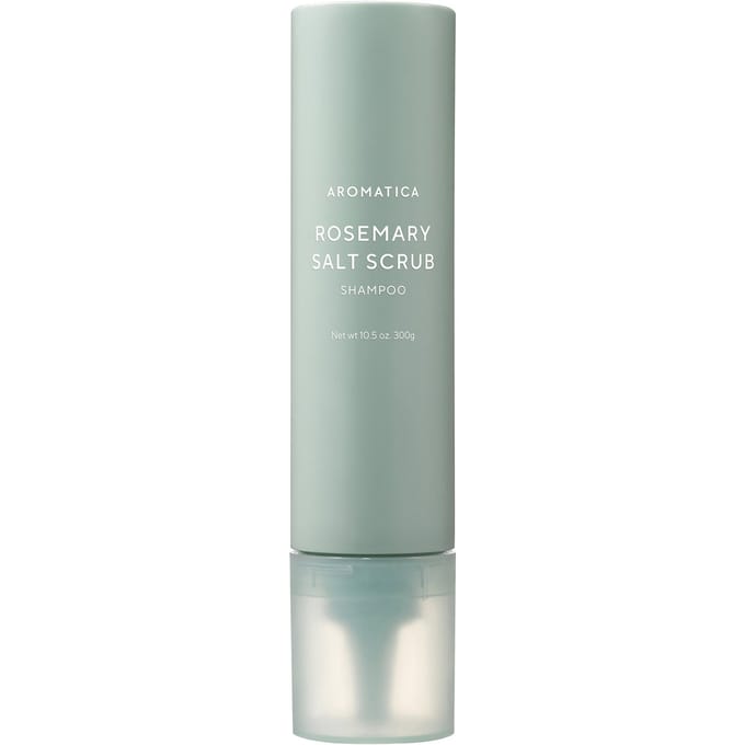 [AROMATICA] Rozemarijn Zout Scrub Shampoo 300g white