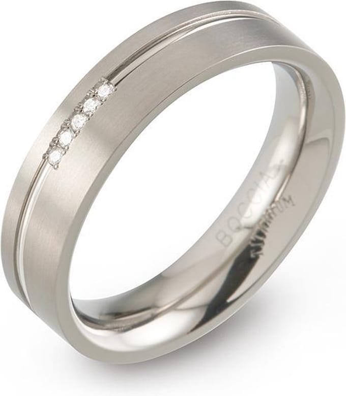 Boccia Titanium 0149.0253 Dames Ring 16.75 mm maat 53