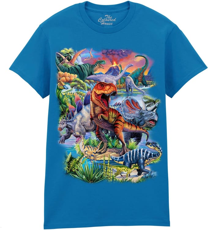Dinosaurus Dinosaurs The Coloured House T-shirt M