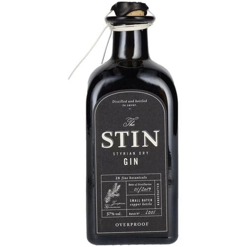 STIN Gin The STIN Styrian Dry Gin OVERPROOF 57% Vol. 0,5l