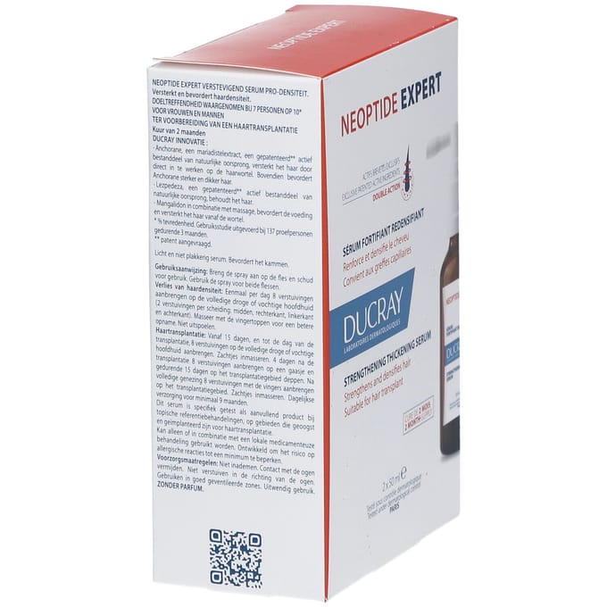 Ducray NEOPTIDE EXPERT Versterkend en verstevigend serum voor dikker, beter geworteld haar