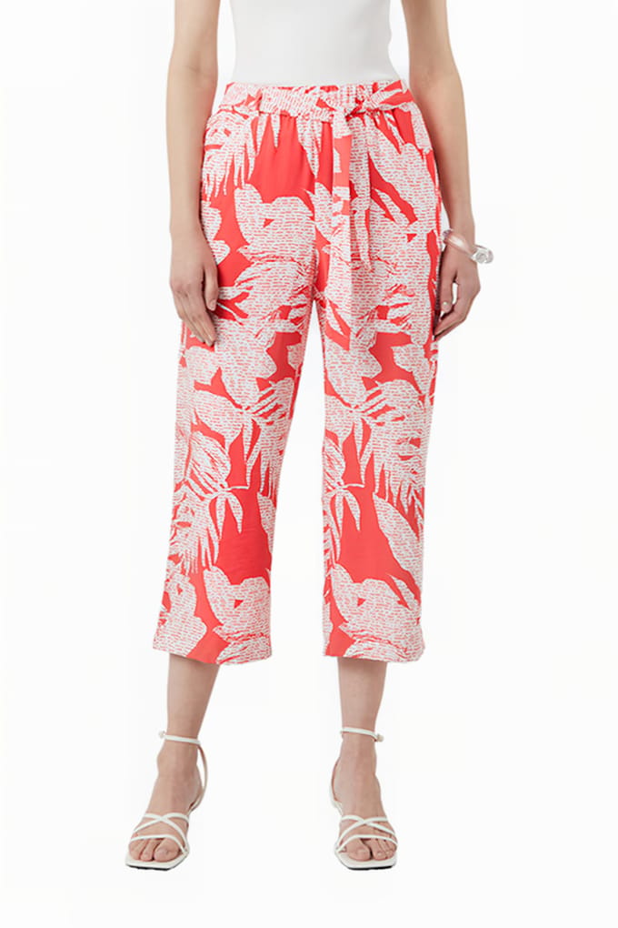 Viscose Flared Trousers Dames COMMA