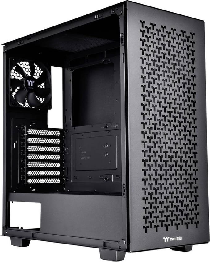 Thermaltake Scheidingslijn 300 TG Lucht - Case - Tower - Zwart