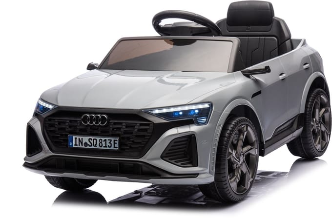 Audi SQ8 e-tron 12V Kinderauto Grijs
