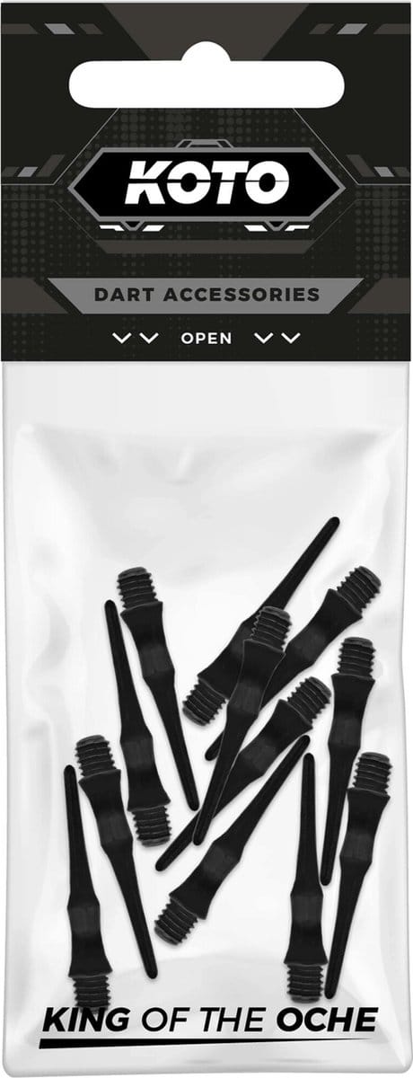 KOTO Soft Tip Dart Points Black