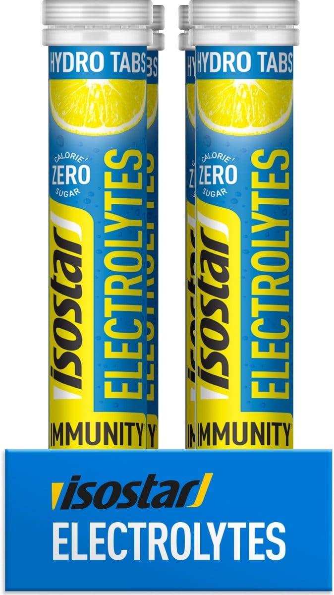 Isostar Electrolytes - Hydro Tabs - Lemon - 8 x 108 gr