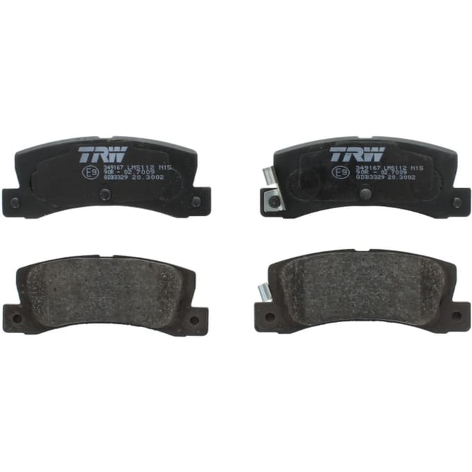 Remblokset TRW GDB3329, achter