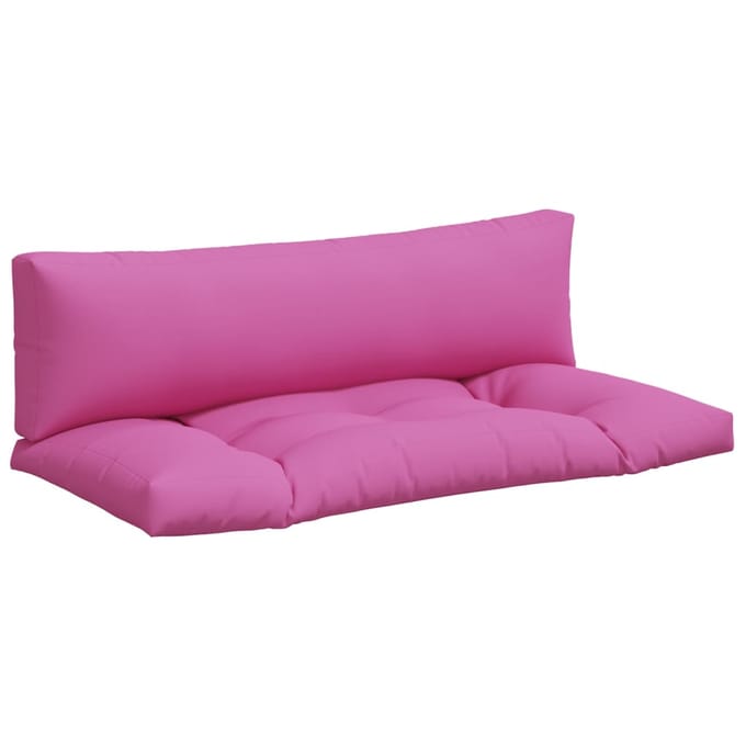 vidaXL - Palletkussens - 2 - st - oxford - stof - roze