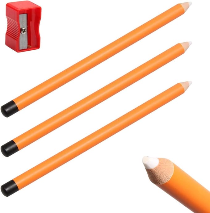 Solidchoice - Set van 3 Precisie Gum Pen met Slijper