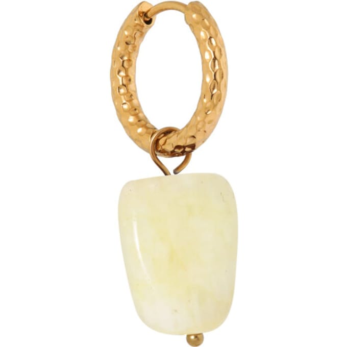 Label Kiki Butter yellow hoop