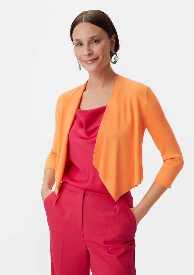 Comma  Pullover Orange Maat: S | Sweaters Outlet | Dames | Oranje