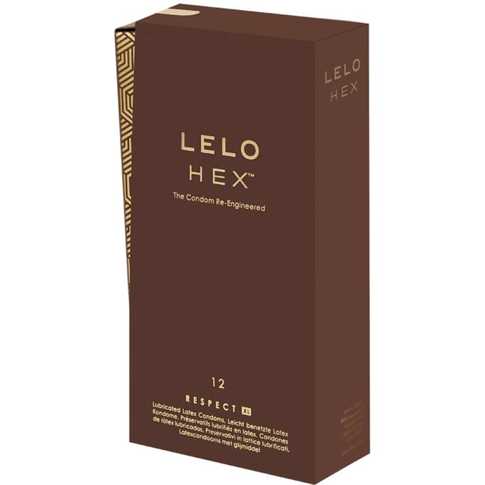 LELO HEX Respect XL - condooms - 58 mm - 12 stuks