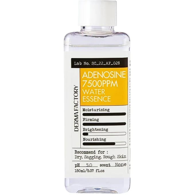 [DERMA FACTORY] Adenosine 7500ppm Water Essence 150ml white