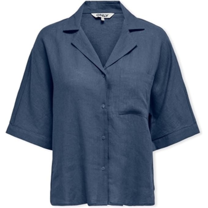 Blouse Only Noos Tokyo Life Shirt - Vintage Indigo