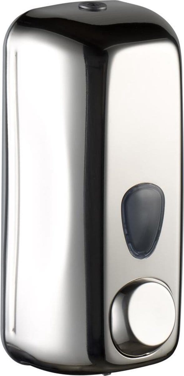 Marplast zeepdispenser A71400AP – Professionele kwaliteit – Gepolijst RVS – 550 ml – Geschikt voor openbare ruimten