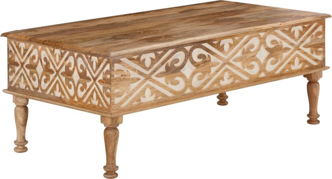 Spring-Salontafel - Mangohout