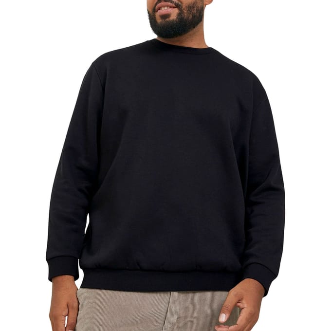JACK & JONES PLUS - JJEBRADLEY SWEAT CREW NOOS PLS Heren Trui