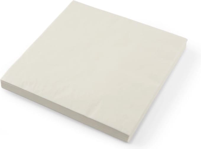 HENDI Vetbestendig papier – 500 vellen – Wit – 306x305 mm