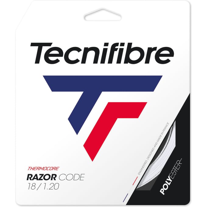 Tecnifibre Razor Code - 1.25 - Set - Tennissnaar - Wit
