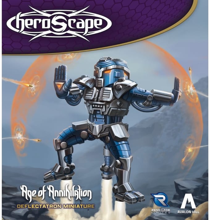 Heroscape: Age of Annihilation - Deflectatron - Painted Miniature - Uitbreiding - Engels