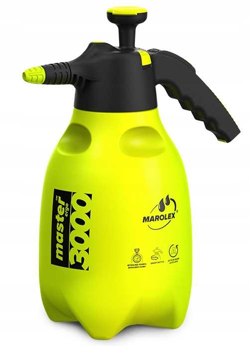 Marolex Master Ergo Serie - Handmatige Drukspuit - 3L - Ergonomisch - Lichte Constructie