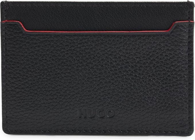 HUGO Kaarthouder New Subway Cardcase Black Zwart