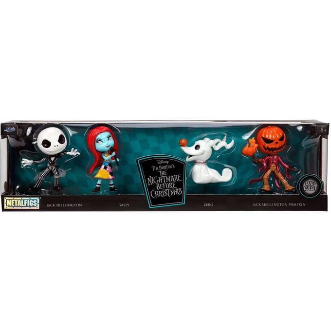 Beeldje Jada Toys Nightmare Before Christmas (x4)