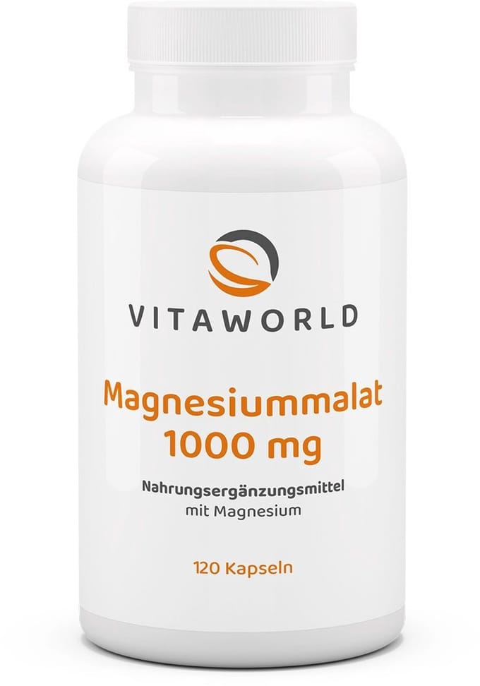 Vitaworld Magnesium malaat 120 capsules
