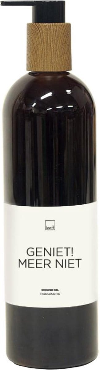 LEEFF - Douchegel 'Geniet, meer niet' - Fabulous Fig - 500 ml