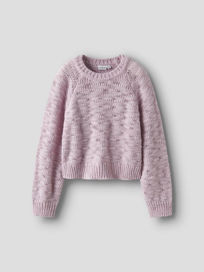 NAME IT - NKFTIKSINA LS SHORT KNIT - Meisjes - Truien