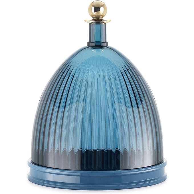 Kartell La Coupole dienblad met bel - bleu ciel/bleu