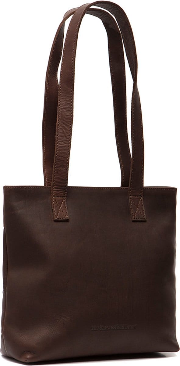 The Chesterfield Brand Schoudertas Florida Shopper Brown Bruine