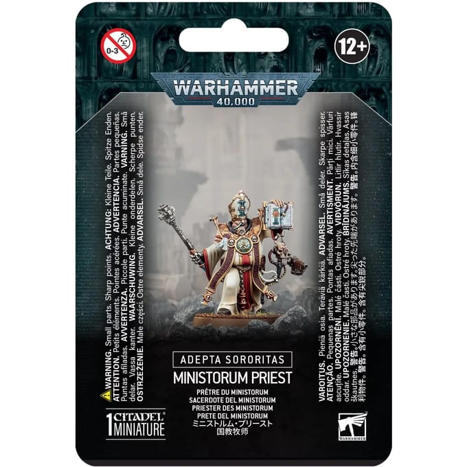 Bordspellen Games Workshop Warhammer 40k - Agents Imperiaux Pretre du Ministorum