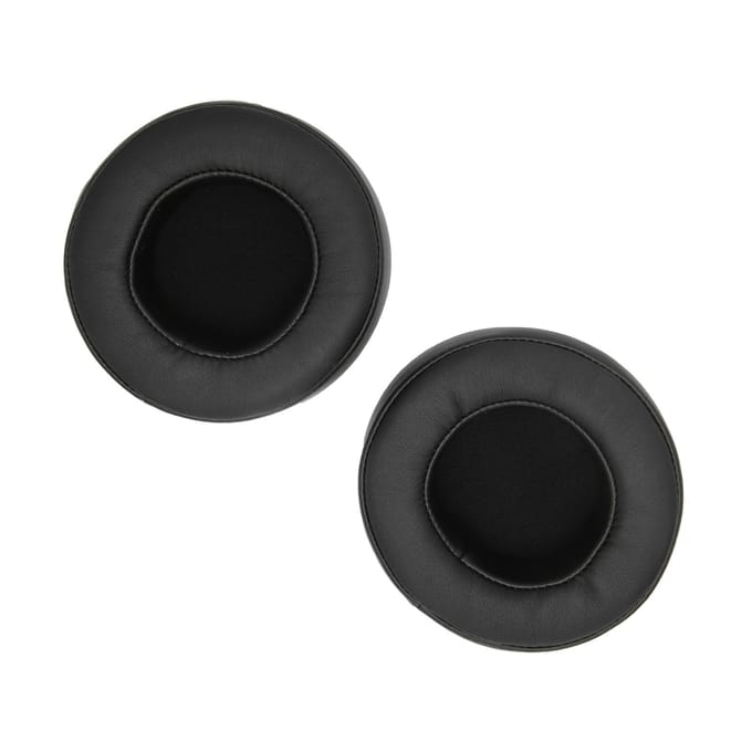 2 stuks 90 mm hoofdtelefoon oorkussen universele stereo headset oorkussen vervangingsonderdelen black