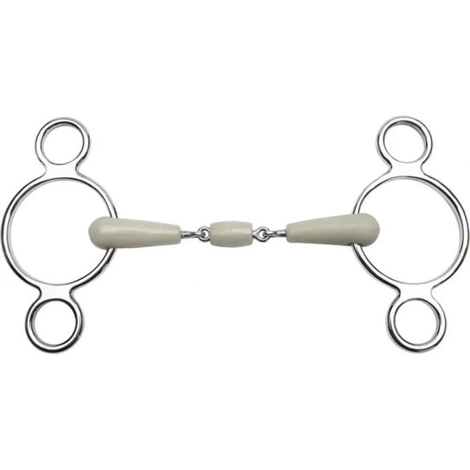 Paardenbitten Feeling 3 Anneaux flexi double brisure