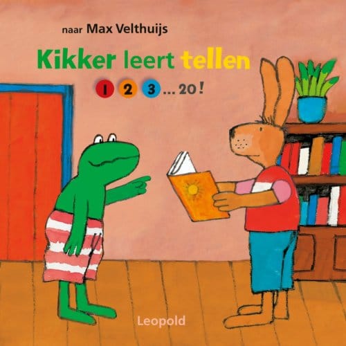 Kikker Leert Tellen - Kikker - Max Velthuijs