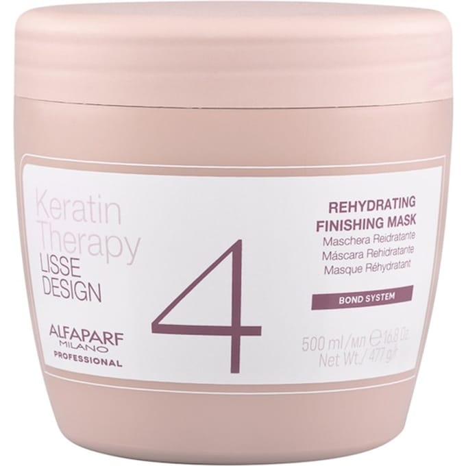Alfaparf Milano Keratin Therapy Lisse Design Rehydrating Mask Basic Dames 500 g