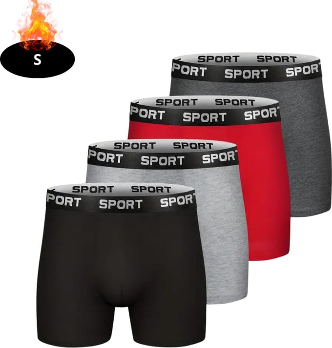 Nivard Onderbroeken Heren - Boxershort - Ondergoed - Boxer - Underwear - Mannen - 4 Pack - Gemengd - S