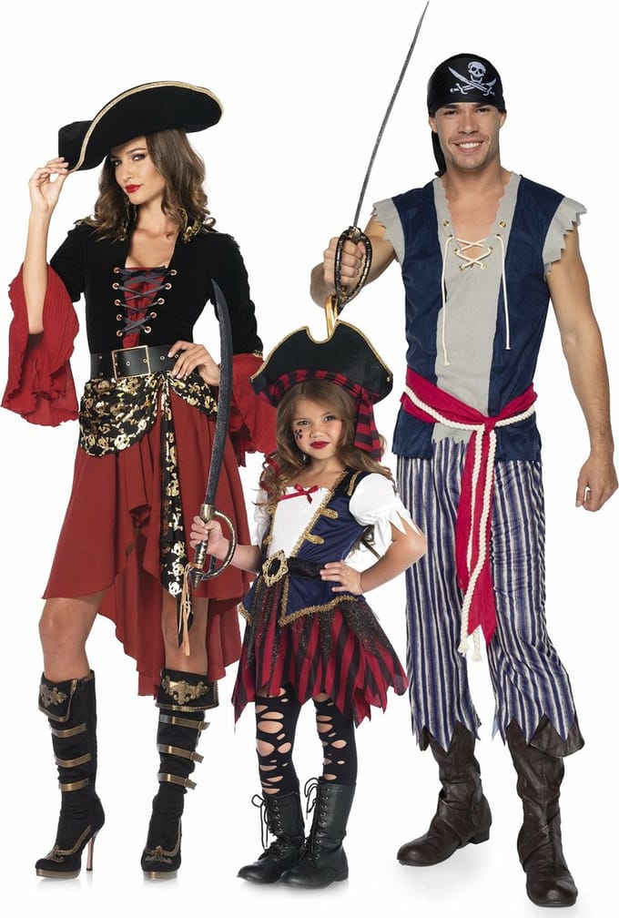 Meisjesjurk Leg Avenue Caribbean Pirate