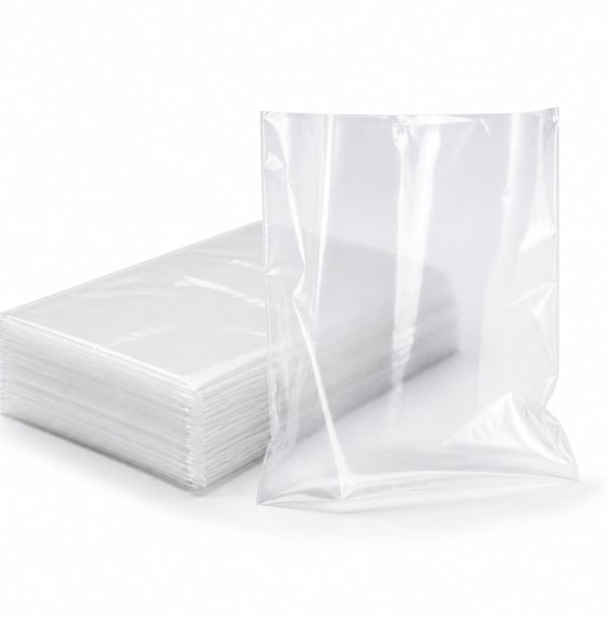 Inpakr Transparante PE Zakken - 1000 Stuks - 50 x 60 cm - 25 Micron