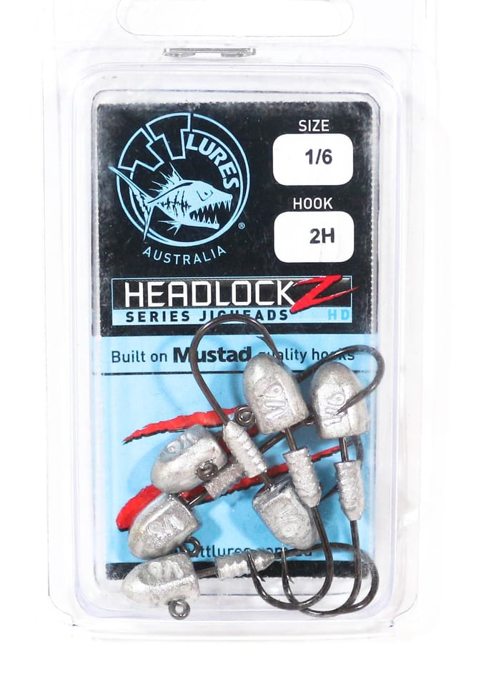 Tackle Tactics TT Headlockz HD jigkop 1/6 oz 2 6/verpakking (3603)
