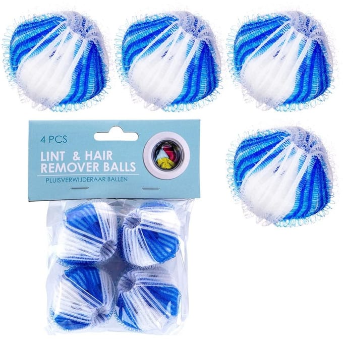 Ultra Clean - Wasballen - 5 cm - 4 Stuks - Herbruikbaar