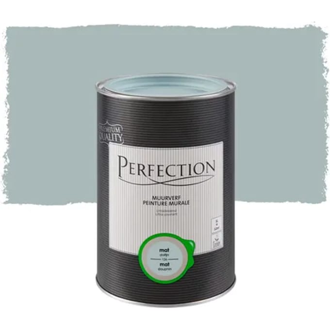 Perfection Ultradekkend Muurverf - Mat - Dolfijn - 1l