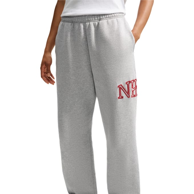 Nike Nike Studio Fleece Middelzwaar 'graphic Pack' Dames - trainingsbroek - Lichtgrijs - Maat M