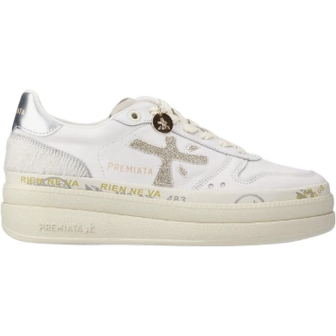 sneaker vrouw Premiata - micol - wit