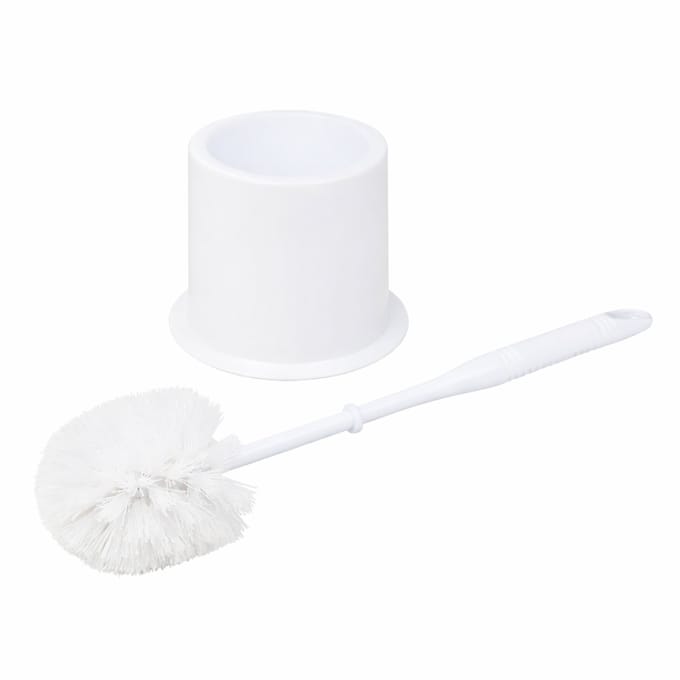 Toiletborstel Met Houder - WC Borstel - Wit