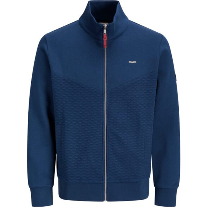 JACK & JONES - JPRBLUFRANKIE SWEAT ZIP HIGH NECK SMU Heren Trui